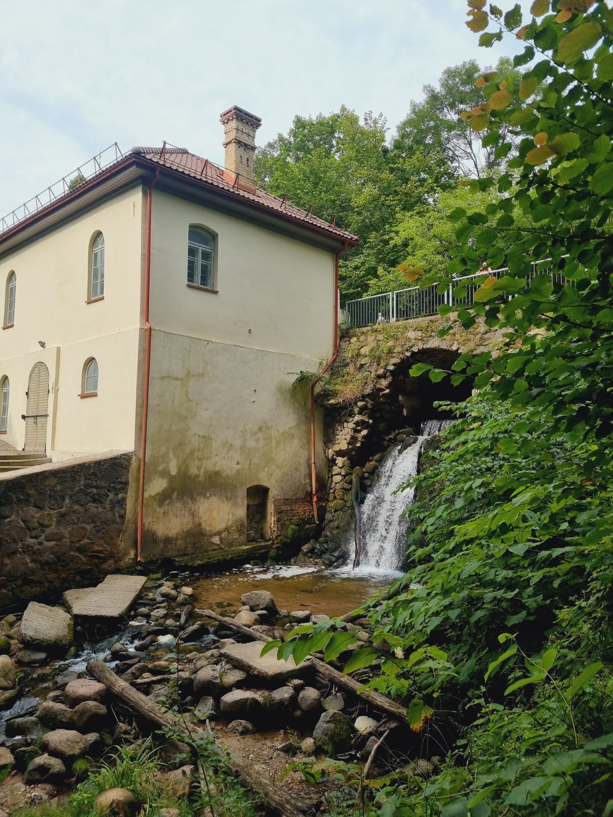 Vilnius is a capital city full of green parks.