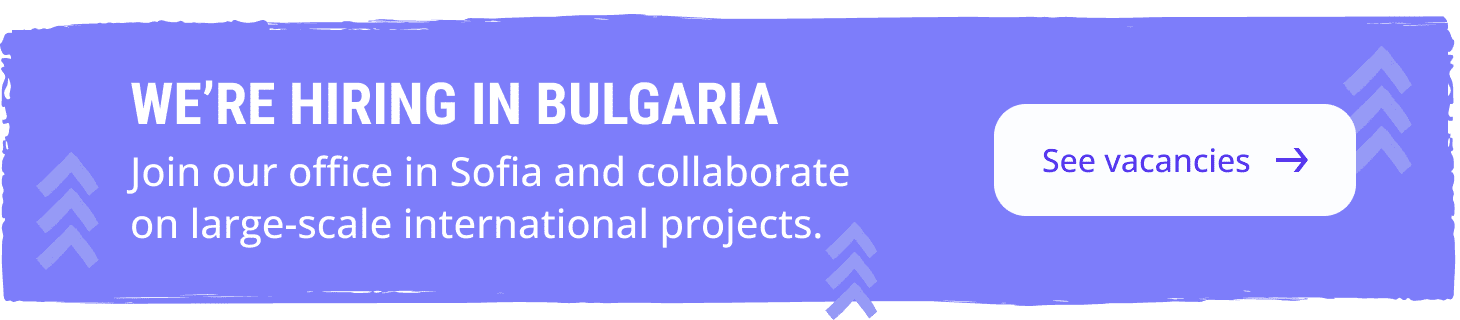 LeverX is hiring in Bulgaria