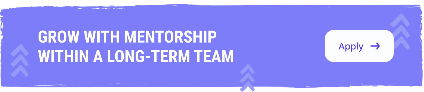 Grow at LeverX with mentorship and within a long-term team