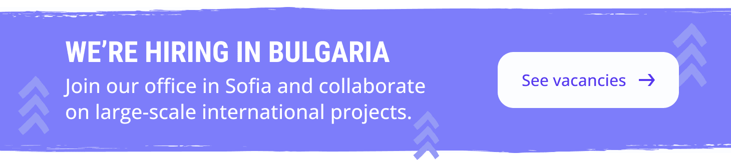 LeverX is hiring in Bulgaria